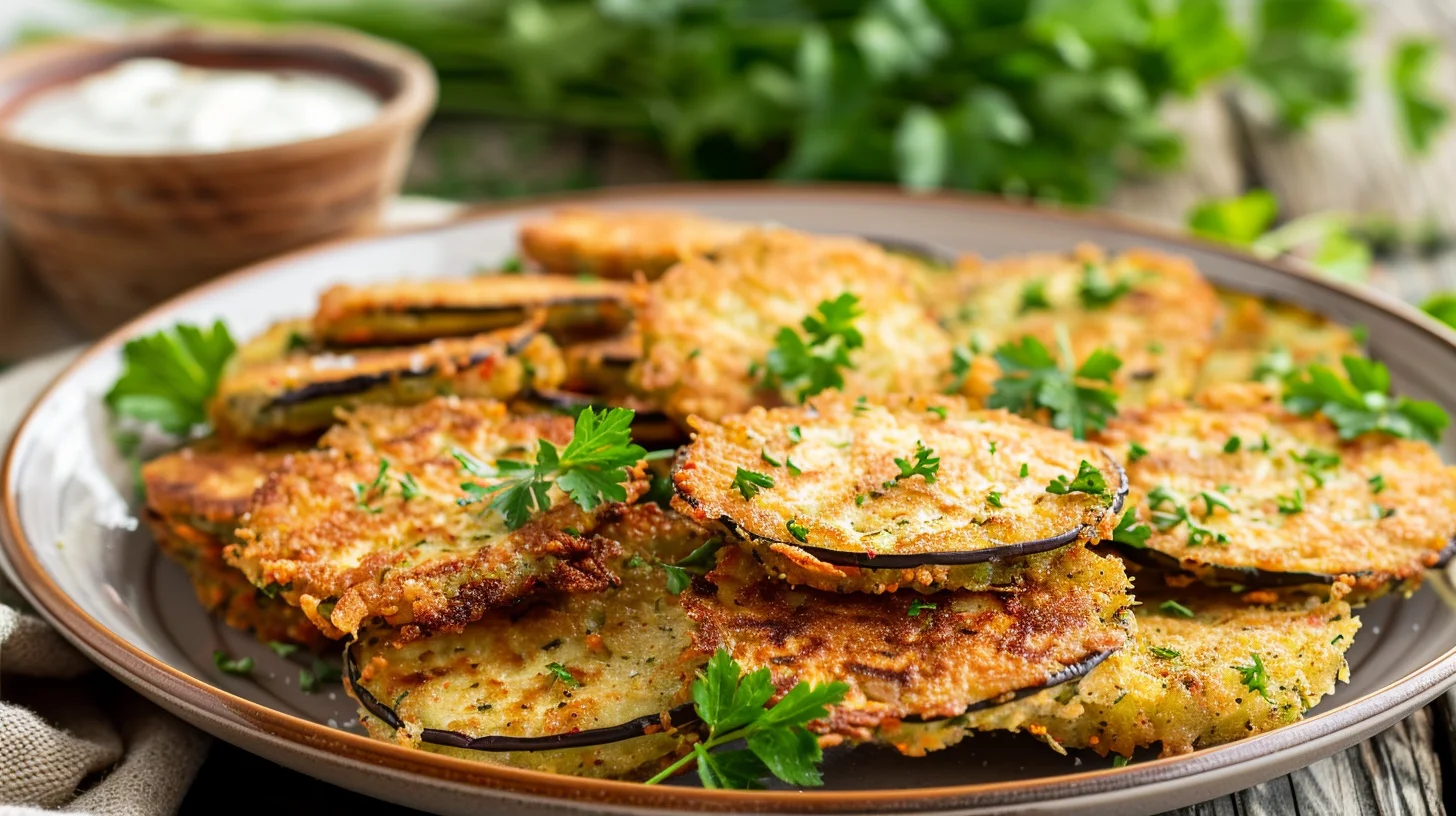 Recette de beignets d'aubergines