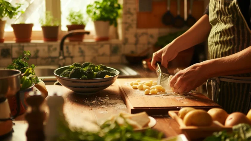 gnocchis au brocoli